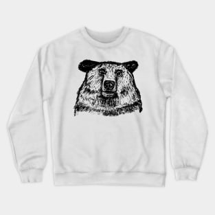 Transparent Bear Crewneck Sweatshirt